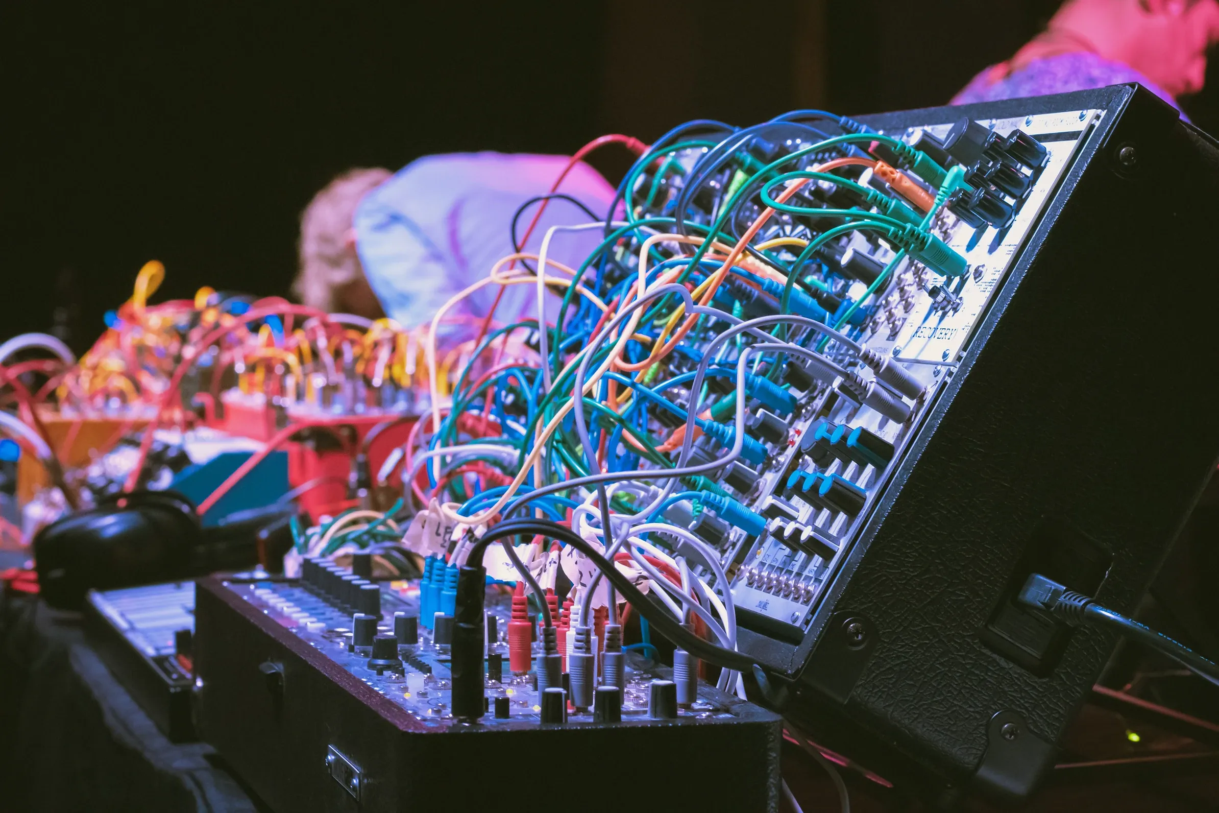 Image of live synth performances