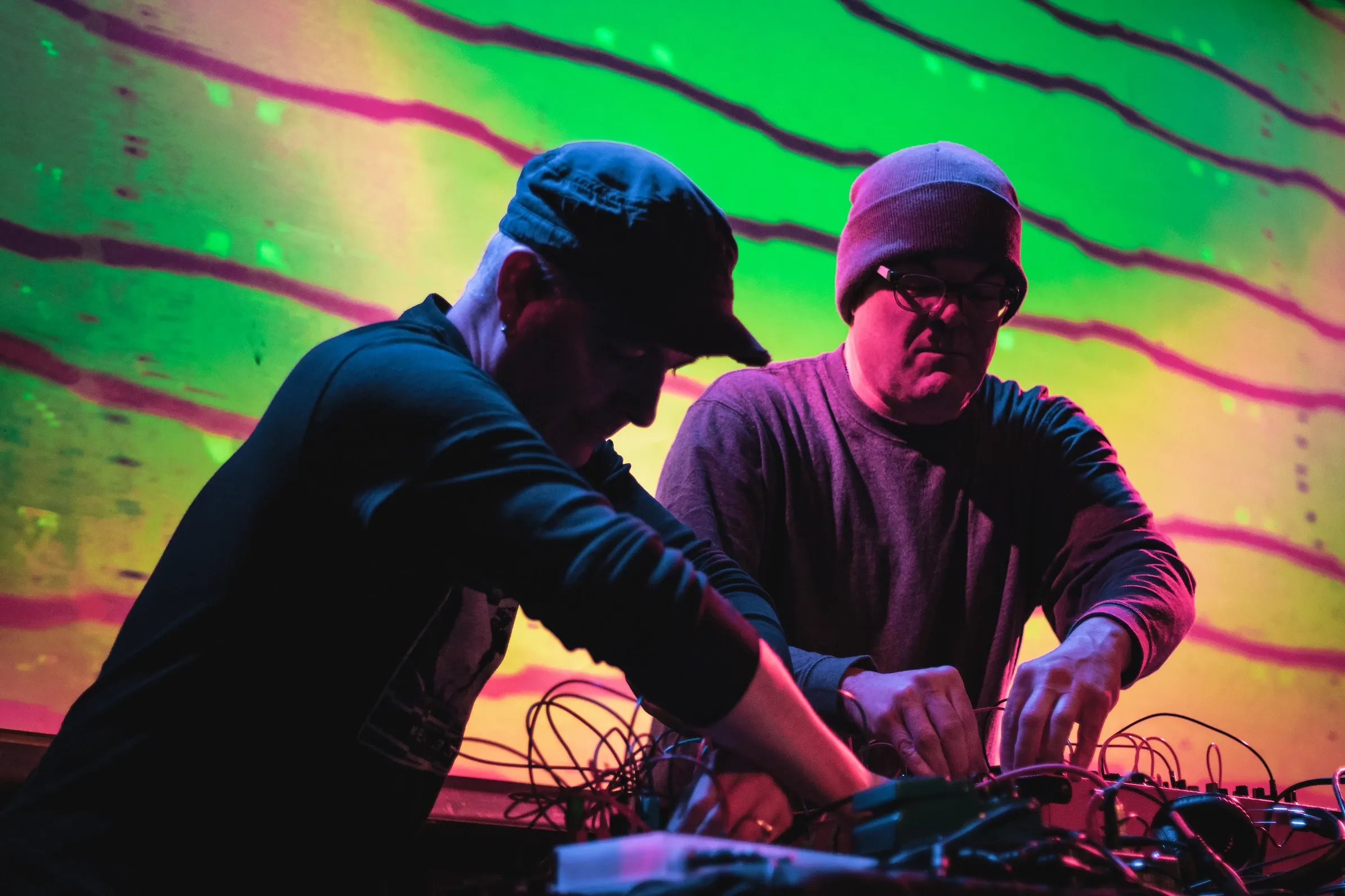 Image of live synth performances