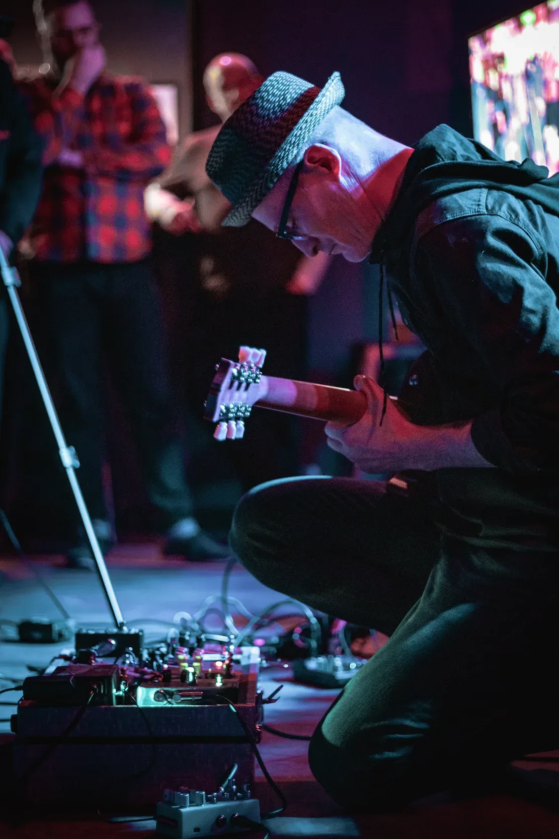 Image of live synth performances